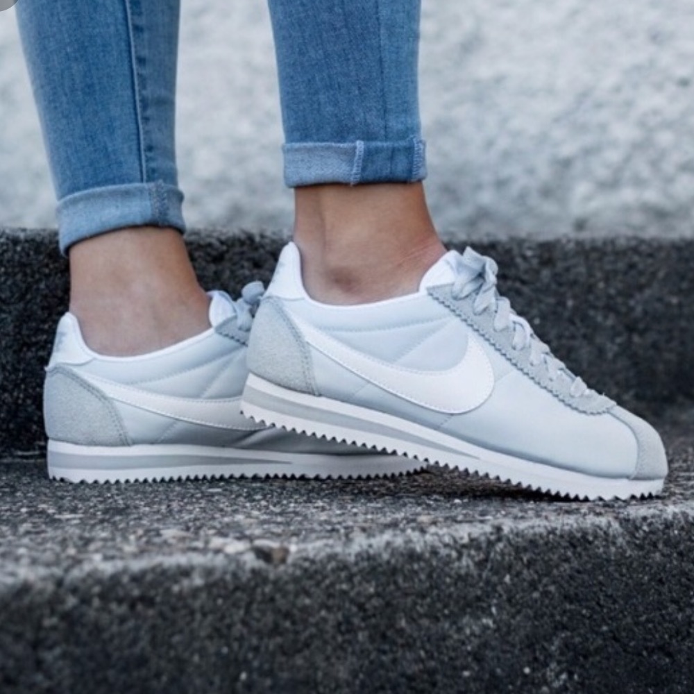 Nike Classic Cortez Nylon Pure Platinum W AUTHENT - Picture 8 of 8